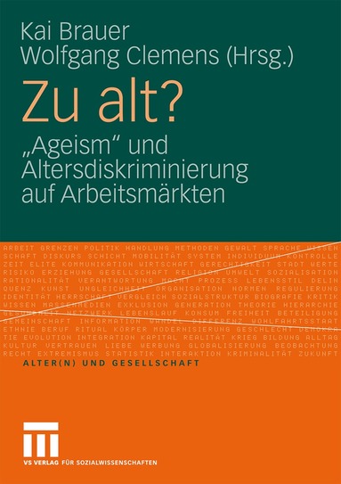 Kai Brauer, Wolfgang Clemens - Zu alt?, Häftad