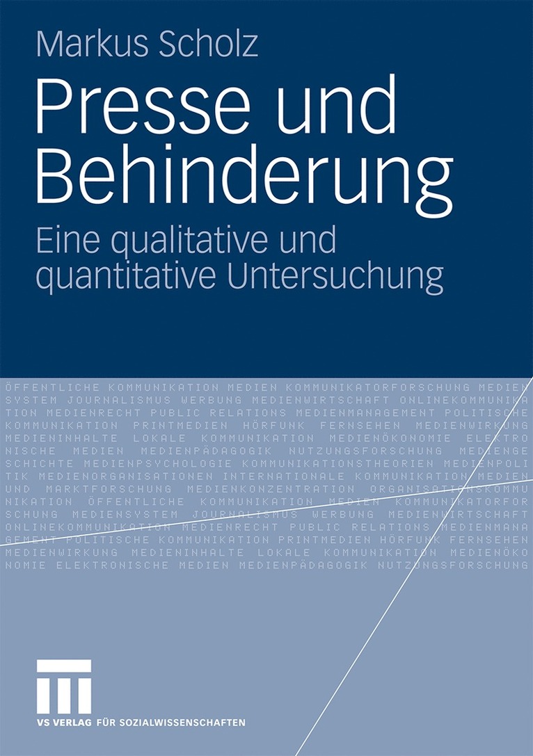 Presse und Behinderung 1