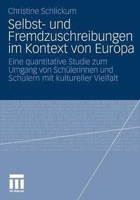 bokomslag Selbst- und Fremdzuschreibungen im Kontext von Europa