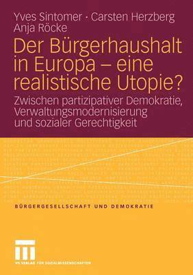 Der Brgerhaushalt in Europa - eine realistische Utopie? 1