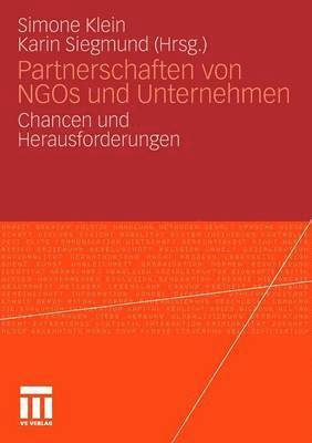 bokomslag Partnerschaften von NGOs und Unternehmen