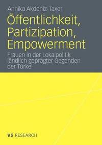 bokomslag ffentlichkeit, Partizipation, Empowerment