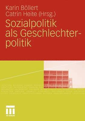 bokomslag Sozialpolitik als Geschlechterpolitik