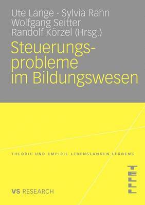 Steuerungsprobleme im Bildungssystem 1