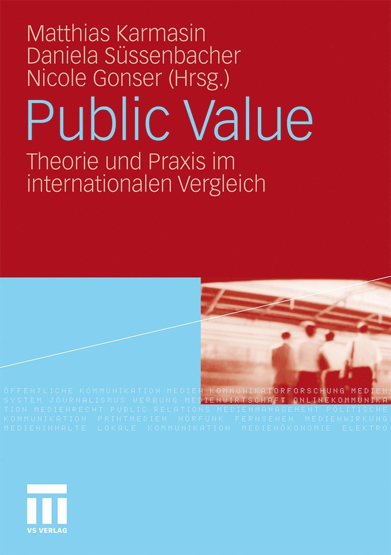 Matthias Karmasin, Daniela Süssenbacher, Nicole Gonser - Public Value, Häftad