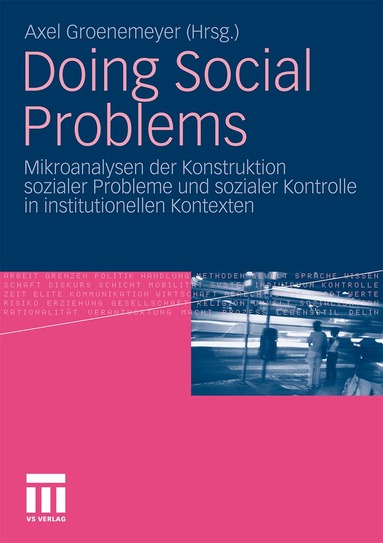 Axel Groenemeyer - Doing Social Problems, Häftad