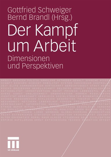 Gottfried Schweiger, Bernd Brandl - Der Kampf um Arbeit, Häftad