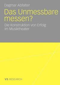bokomslag Das Unmessbare messen?