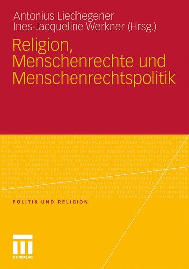 bokomslag Religion, Menschenrechte und Menschenrechtspolitik