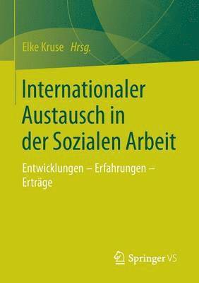 bokomslag Internationaler Austausch in der Sozialen Arbeit