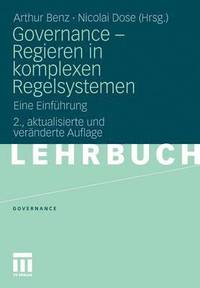 bokomslag Governance - Regieren in komplexen Regelsystemen
