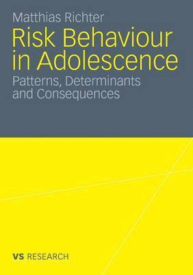 bokomslag Risk Behaviour in Adolescence