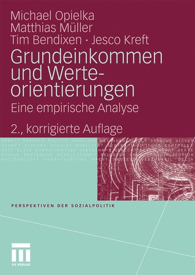bokomslag Grundeinkommen und Werteorientierungen