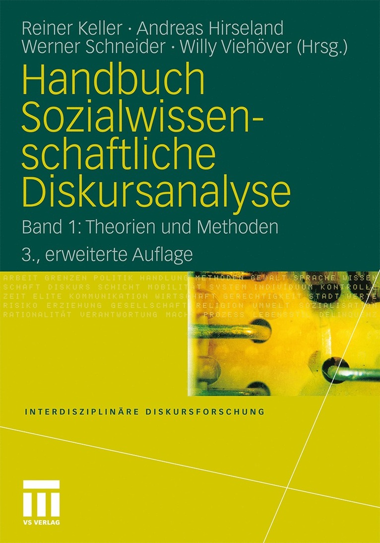 Reiner Keller, Andreas Hirseland, Werner Schneider, Willy Viehöver - Handbuch Sozialwissenschaftliche Diskursanalyse, Häftad