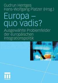 bokomslag Europa - quo vadis?