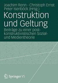 bokomslag Konstruktion und Geltung