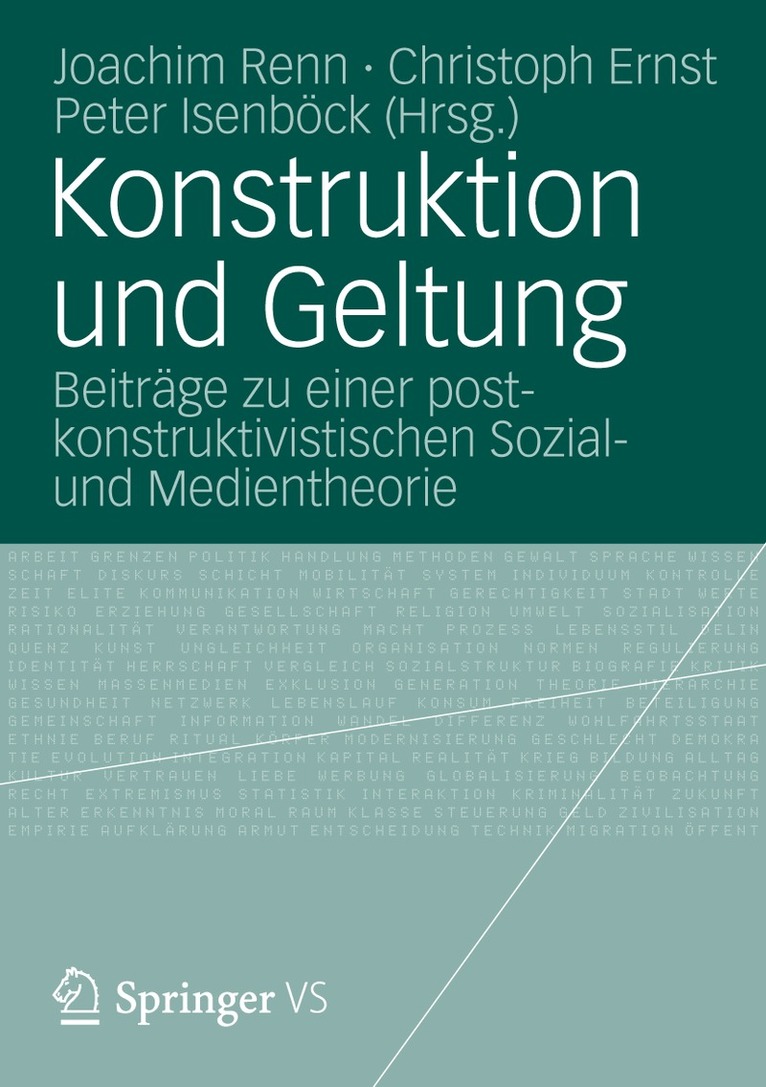 Konstruktion und Geltung 1