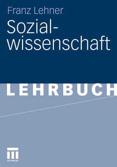Franz Lehner - Sozialwissenschaft, Häftad