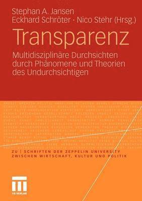bokomslag Transparenz