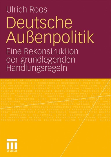 bokomslag Deutsche Außenpolitik