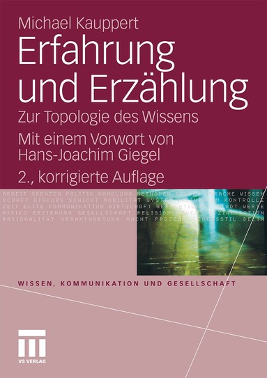 Michael Kauppert - Erfahrung und Erzählung, Häftad