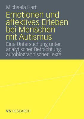 bokomslag Emotionen und affektives Erleben bei Menschen mit Autismus