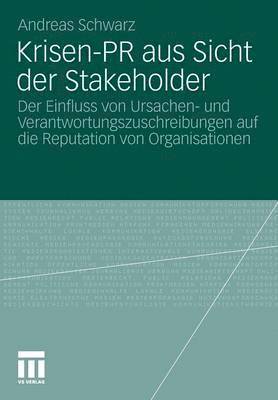 bokomslag Krisen-PR aus Sicht der Stakeholder