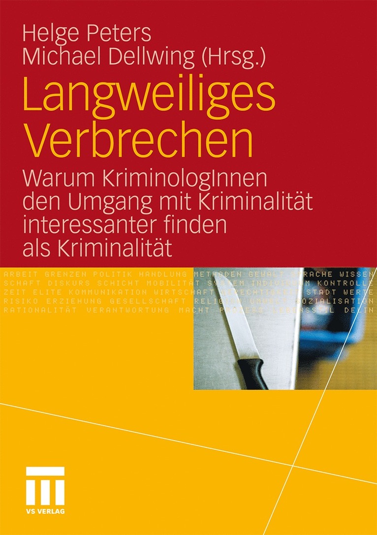 Helge Peters, Michael Dellwing - Langweiliges Verbrechen, Häftad