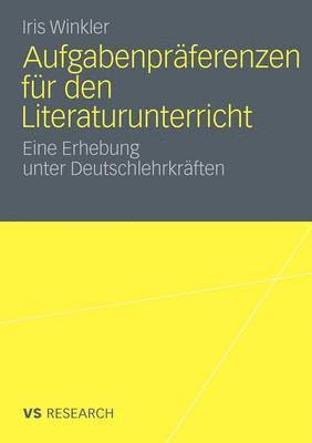 Aufgabenprferenzen fr den Literaturunterricht 1