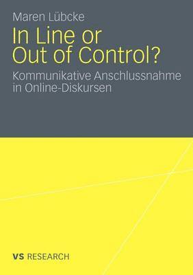 Maren Lübcke - In Line or Out of Control?, Häftad