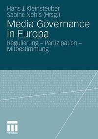 bokomslag Media Governance in Europa