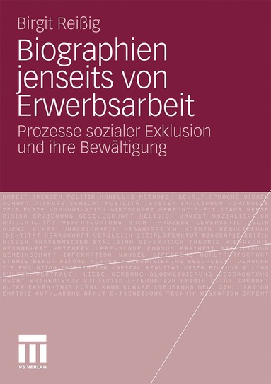 bokomslag Biographien jenseits von Erwerbsarbeit