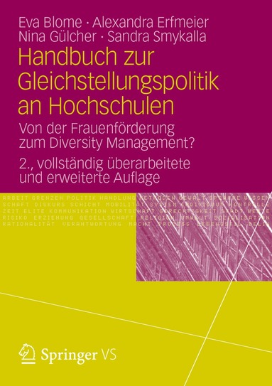 Eva Blome, Alexandra Erfmeier, Nina Gülcher, Sandra Smykalla - Handbuch zur Gleichstellungspolitik an Hochschulen, Häftad