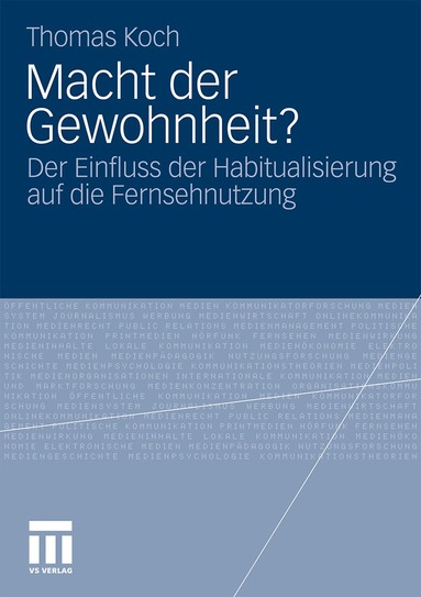 Thomas Koch - Macht der Gewohnheit?, Häftad