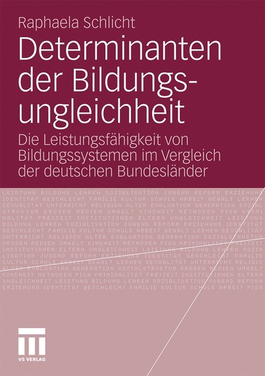 bokomslag Determinanten der Bildungsungleichheit