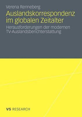 bokomslag Auslandskorrespondenz im globalen Zeitalter