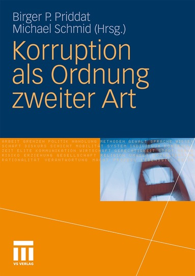 Birger P. Priddat, Michael Schmid - Korruption als Ordnung zweiter Art, Häftad