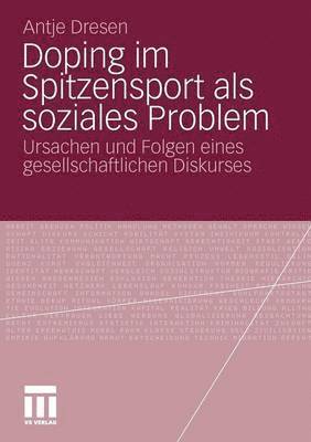 bokomslag Doping im Spitzensport als soziales Problem