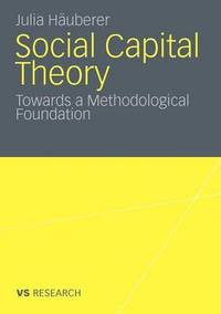 bokomslag Social Capital Theory