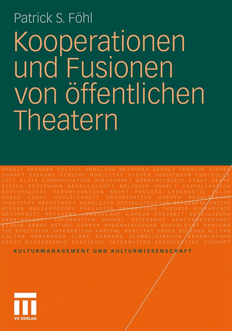 Kooperationen und Fusionen von ffentlichen Theatern 1