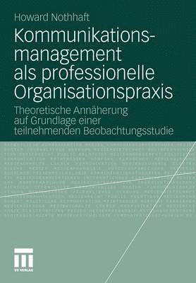 bokomslag Kommunikationsmanagement als professionelle Organisationspraxis