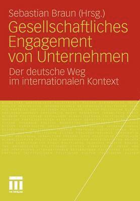 bokomslag Gesellschaftliches Engagement von Unternehmen