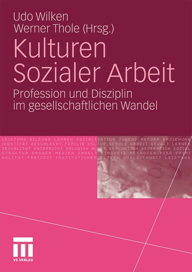 Udo Wilken, Werner Thole - Kulturen Sozialer Arbeit, Häftad
