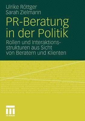 bokomslag PR-Beratung in der Politik