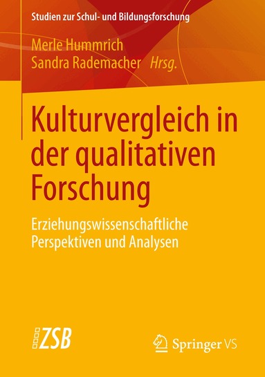 Merle Hummrich, Sandra Rademacher - Kulturvergleich in der qualitativen Forschung, Häftad