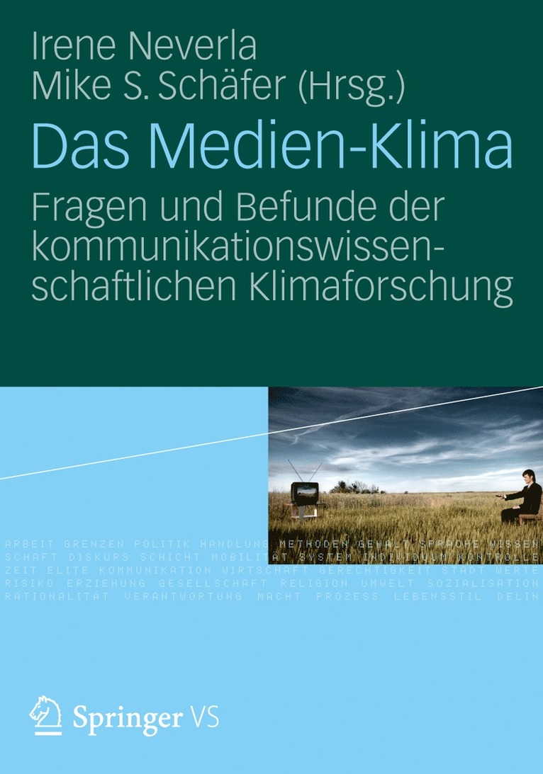 Irene Neverla, Mike S. Schäfer, Mike S. Sch Fer - Das Medien-Klima, Häftad
