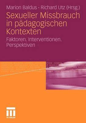 bokomslag Sexueller Missbrauch in pdagogischen Kontexten