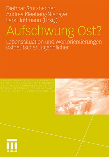 Dietmar Sturzbecher, Andrea Kleeberg-Niepage, Lars Hoffmann - Aufschwung Ost?, Häftad