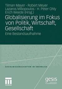 bokomslag Globalisierung im Fokus von Politik, Wirtschaft, Gesellschaft