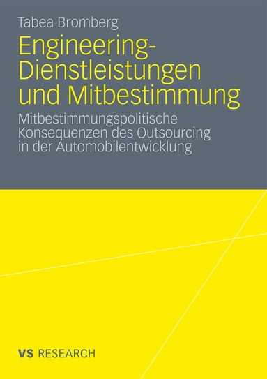 Tabea Bromberg - Engineering-Dienstleistungen und Mitbestimmung, Häftad